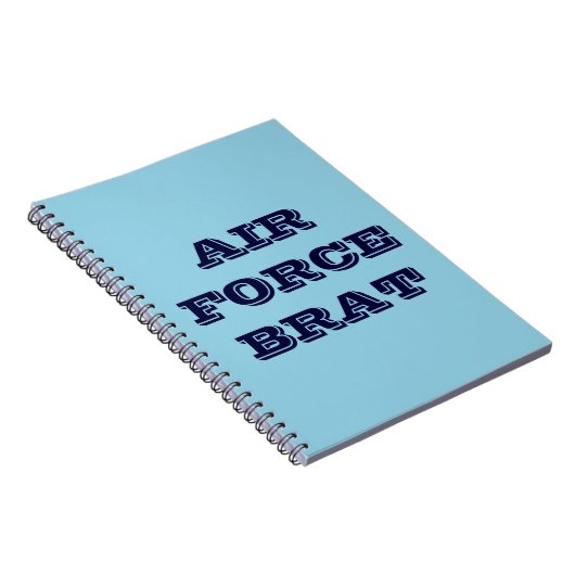 Carnet Air Force Brat (Côté Droit)
