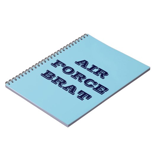 Carnet Air Force Brat (Côté gauche)