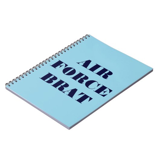 Carnet Air Force Brat (Côté gauche)