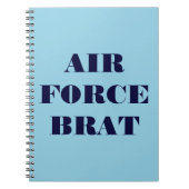 Carnet Air Force Brat (Devant)