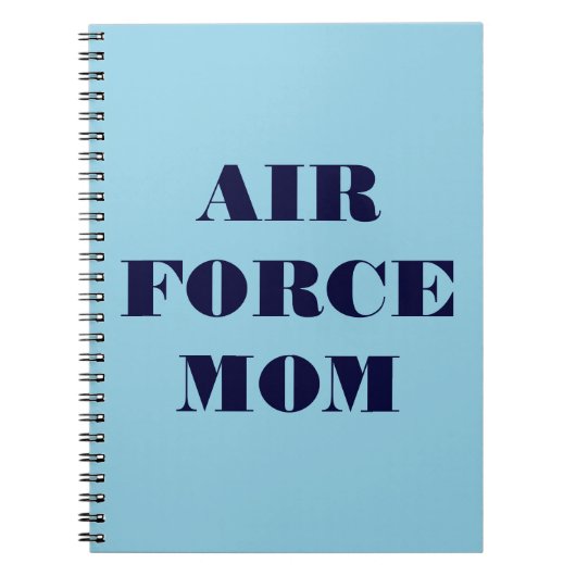 Carnet Air Force Maman (Devant)