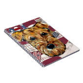 CARNET AIRDALE TERRIER (Côté Droit)