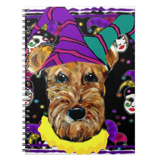 CARNET AIRDALE TERRIER (Devant)