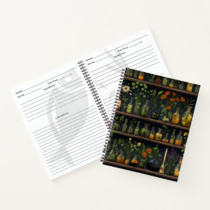 Carnet Aire herbacée alchimiste