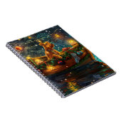 Carnet Airedale Noël Festival Voyage (Côté Droit)