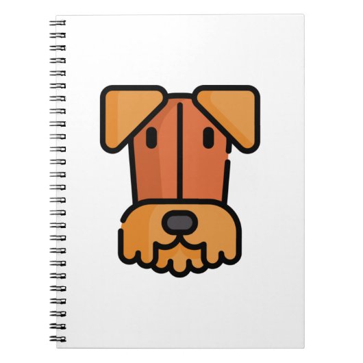 Carnet Airedale Terrier (Devant)