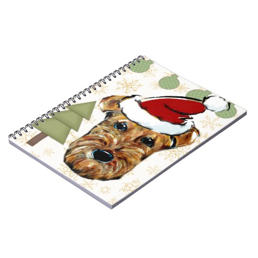 CARNET AIREDALE TERRIER (Côté gauche)