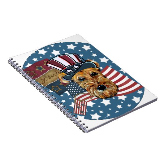 CARNET AIREDALE TERRIER (Côté Droit)