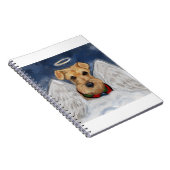 Carnet Airedale Terrier Angel (Côté Droit)