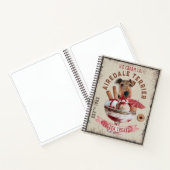 Carnet Airedale Terrier Crème glacée Funny Frozen Traitem (Intérieur)