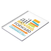 Carnet AJL 2021 Conference Notebook. (Côté gauche)