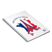 Carnet AJOUTÉ À PARIS Tour Eiffel Monogramme (Côté Droit)
