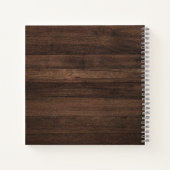 Carnet Ajouter Business Logo Employés de l'entreprise Rus (Dos)