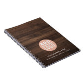 Carnet Ajouter Business Logo Employés de l'entreprise Rus (Côté Droit)