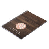 Carnet Ajouter Business Logo Employés de l'entreprise Rus (Côté gauche)