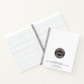 Carnet Ajouter des employés Office Logo d'entreprise pers (Intérieur)