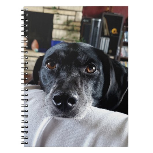 Carnet Ajouter la photo de votre chien à cette personnali (Devant)