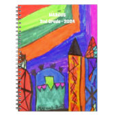 Carnet Ajouter le dessin de l'enfant (Devant)