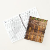 Carnet Ajouter le nom de famille Notre recette préférée B (Intérieur)