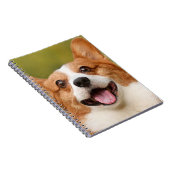 Carnet Ajouter photo de chien personnalisé Customisé (Côté Droit)