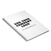 Carnet Ajouter un logo d'entreprise Employés d'entreprise (Côté Droit)