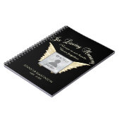 Carnet Ajouter un mémorial personnalisé photo (Côté gauche)