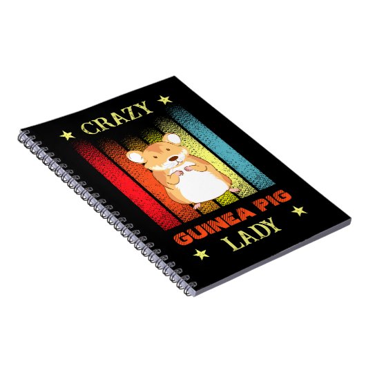 Carnet Ajouter un nom Modifier le texte Crazy Guinea Pig  (Côté Droit)