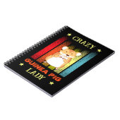 Carnet Ajouter un nom Modifier le texte Crazy Guinea Pig  (Côté gauche)