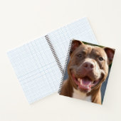 Carnet Ajouter une Personnaliser photo Pit Bull (Intérieur)