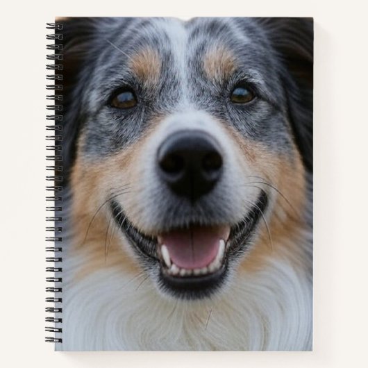 Carnet Ajouter une Personnaliser photo pour animaux domes (Devant)