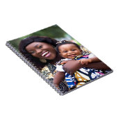 Carnet Ajouter une photo de bébé Personnaliser (Côté Droit)