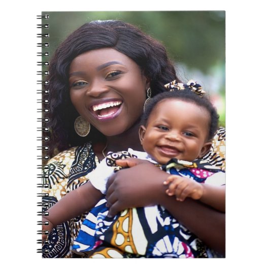 Carnet Ajouter une photo de bébé Personnaliser (Devant)