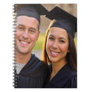 Carnet Ajouter une photo de remise de diplômes Personnali