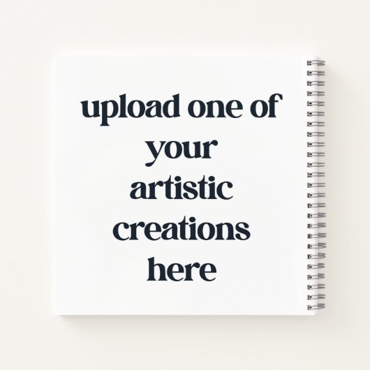 Carnet Ajouter Vos Dessins Artwork Nom Du Devis Esquisse (Dos)