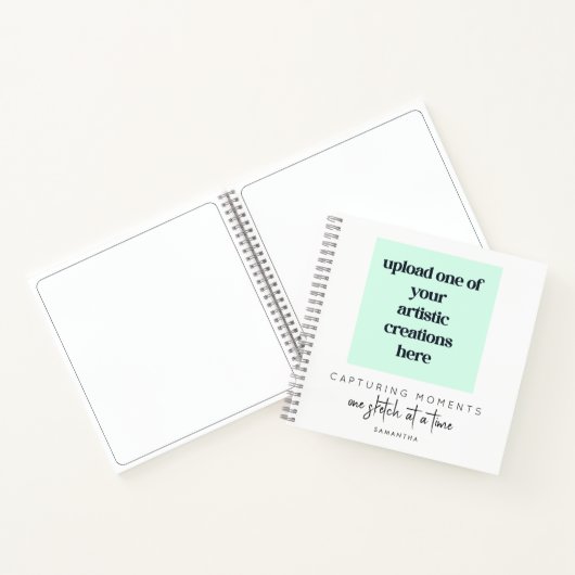 Carnet Ajouter Vos Dessins Artwork Nom Du Devis Esquisse (Intérieur)