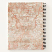 Carnet Ajouter vos initiales | Garnet Weft (Dos)
