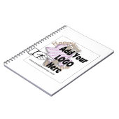 Carnet Ajouter votre LOGO d'entreprise en tant que cadeau (Côté gauche)