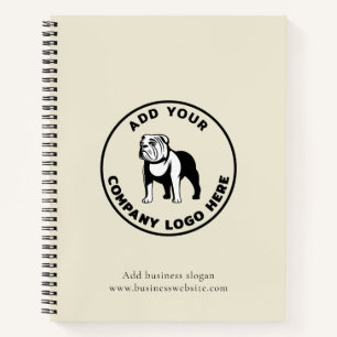 Carnet Ajouter votre logo d'entreprise Site Web d'entrepr