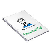 Carnet Ajouter votre photo | Personnaliser le texte | Fai (Côté Droit)