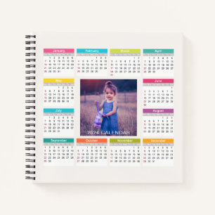 Carnet Ajouter Votre Propre Calendrier Photo Personnalisé