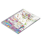 Carnet Ajouter votre propre texte personnalisé ou devis m (Côté gauche)