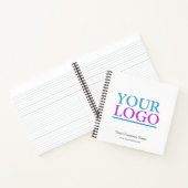 Carnet Ajoutez Votre Logo, Nom Et Site Promotionnels Vs2 (Intérieur)