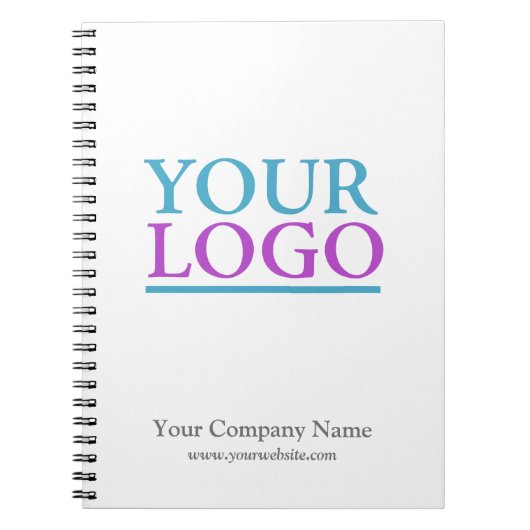 Carnet Ajoutez Votre Logo, Nom Et Site Promotionnels Vs2 (Devant)