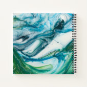 Carnet Ajoutez votre nom | Balayage en marée II (Dos)