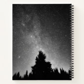 Carnet Ajoutez votre nom | Ciel nocturne (Dos)