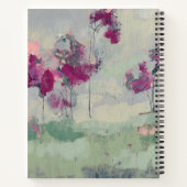 Carnet Ajoutez votre nom | Fuchsia Treeline (Dos)