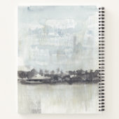 Carnet Ajoutez votre nom | Horizon Ciel - Couleurs neutre (Dos)