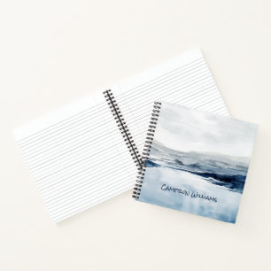 Carnet Ajoutez votre nom   Horizon défraîchi II
