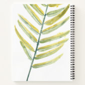 Carnet Ajoutez votre nom | Impressions verdoyantes VII (Dos)