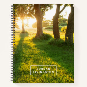 Carnet Ajoutez votre nom Jardin Des Chênes D'Eden